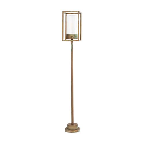 Borne Lumineuse Cubic³ 3371 Laiton Ancien/Opale