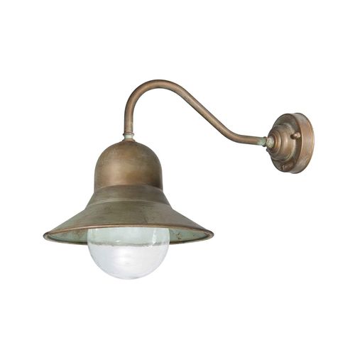 Applique DExt Campanula 2093 Laiton Ancien/Transp