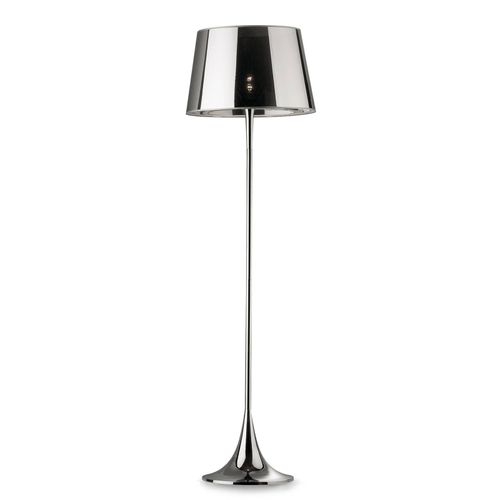 Lampadaire London Cromo Haut. 174 Cm Chrome/Transp