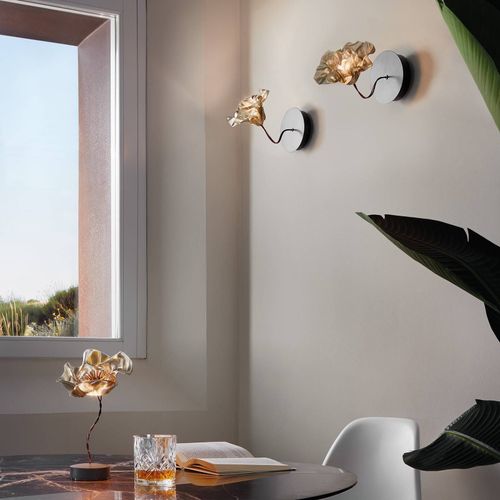 Slamp Lafleur Applique Led, Velours