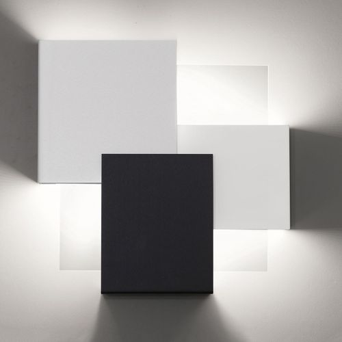 Applique Led Gustav 8060/A02 Noire, Blanche, Dim