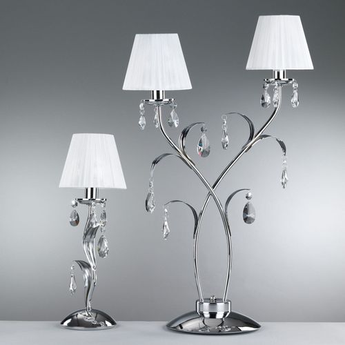 Lampe À Poser Jacqueline, À 1 Lampe, Blanche