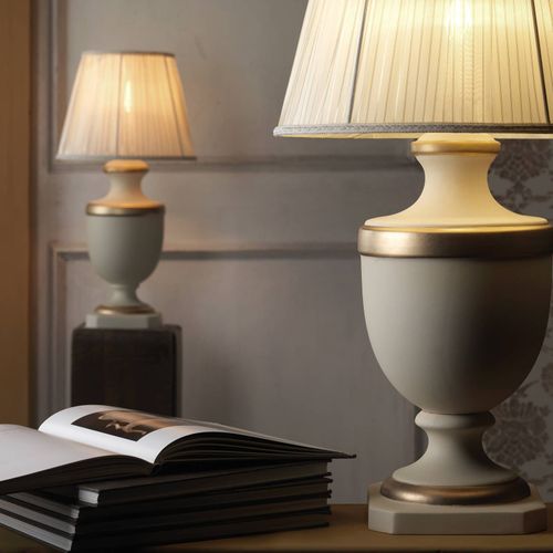 Lampe À Poser Impériale Céramique, Hauteur 56 Cm