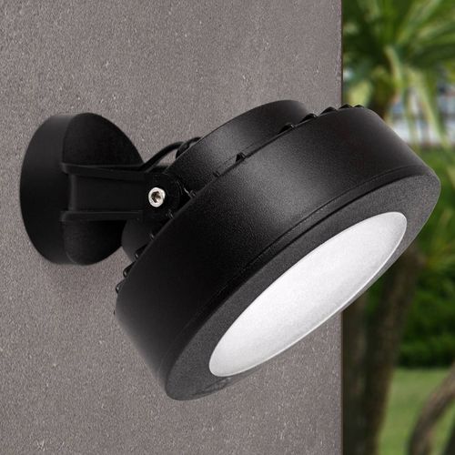 Spot En Saillie Tommy Rond Noir 1 Lampe 10 W Cct