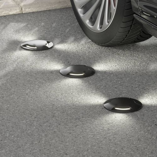 Spot Encastré Sol Led Ceci 160-3l Noir Cct