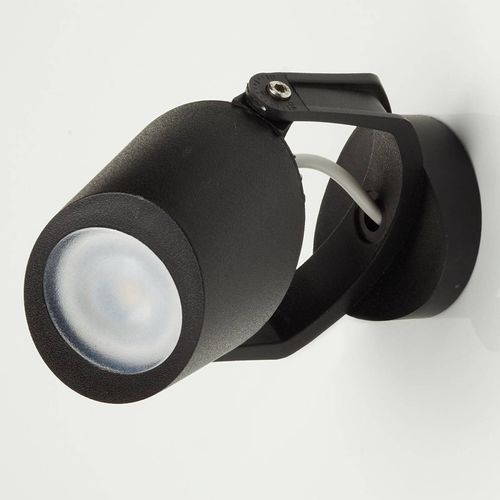 Spot En Saillie Minitommy 1 Lampe Cct Noir/Givré