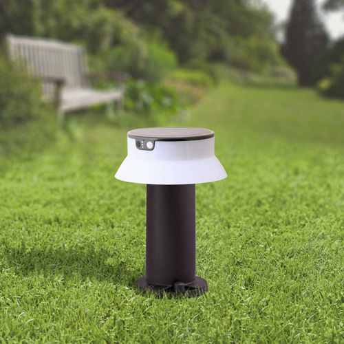Lampe Solaire Led Felice Noire Cct Hauteur 33 Cm