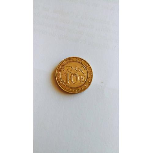 10 Francs Monaco 2000