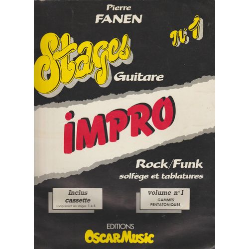 Pierre Fanen Stages Guitare N°1 Impro Rock/Funk