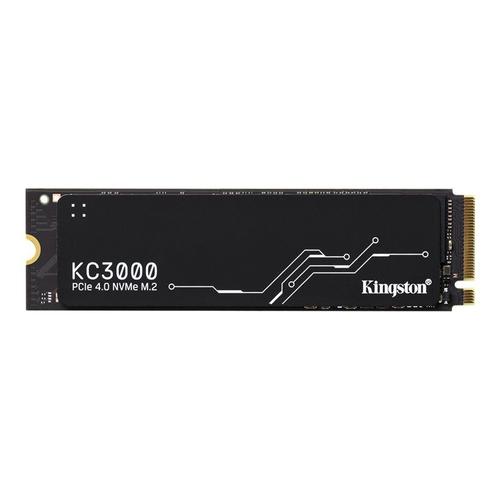Kingston KC3000 - SSD - 1024 Go - interne - M.2 2280 - PCIe 4.0 (NVMe) - pour Intel Next Unit of Computing 12 Pro Kit - NUC12WSKi5