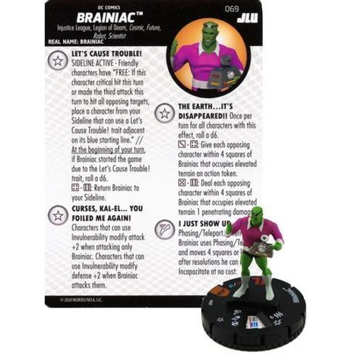 Heroclix Dc Brainiac N° 69 Justice League Unlimited