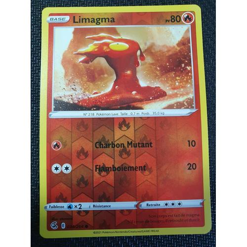 Pokemon Limagma Reverse 034 / 264 Poing De Fusion Eb08