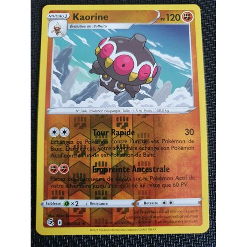 Pokemon Kaorine Reverse 145 / 264 Poing De Fusion Eb08