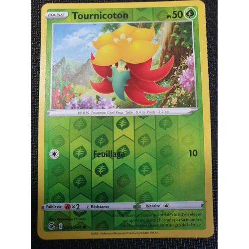 Pokemon Tournicoton Reverse 024 / 264 Poing De Fusion Eb08