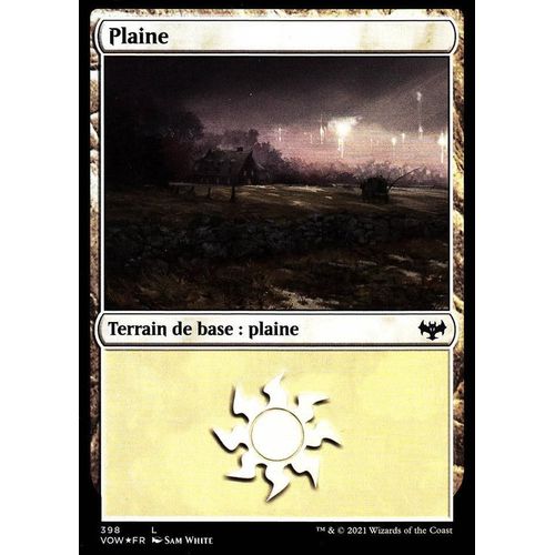 Plaine - Foil - Magic - Innistrad : Noce Écarlate - Deck Bundle - C - 398