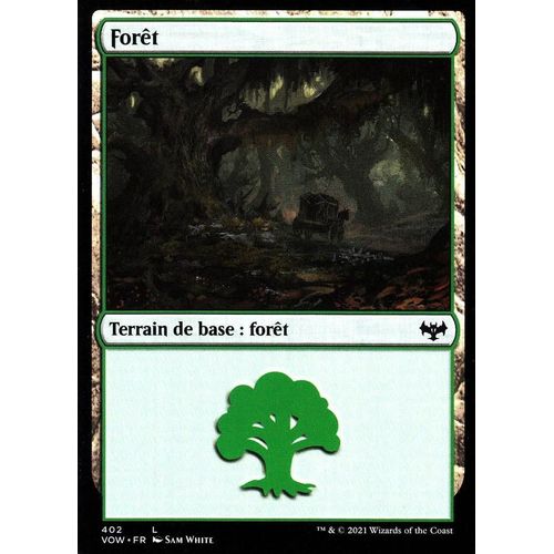 Forêt X2 - Magic - Innistrad : Noce Écarlate - Deck Bundle - C - 402