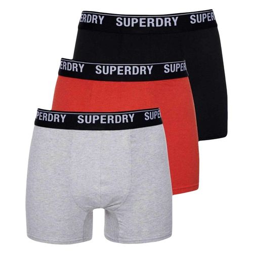 Boxer Superdry Pack X3 Unlimited Logo Homme Multicolor