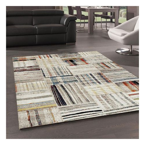 Tapis Berbère 240x340 Tissé Motifs Tribaux Maro Beige