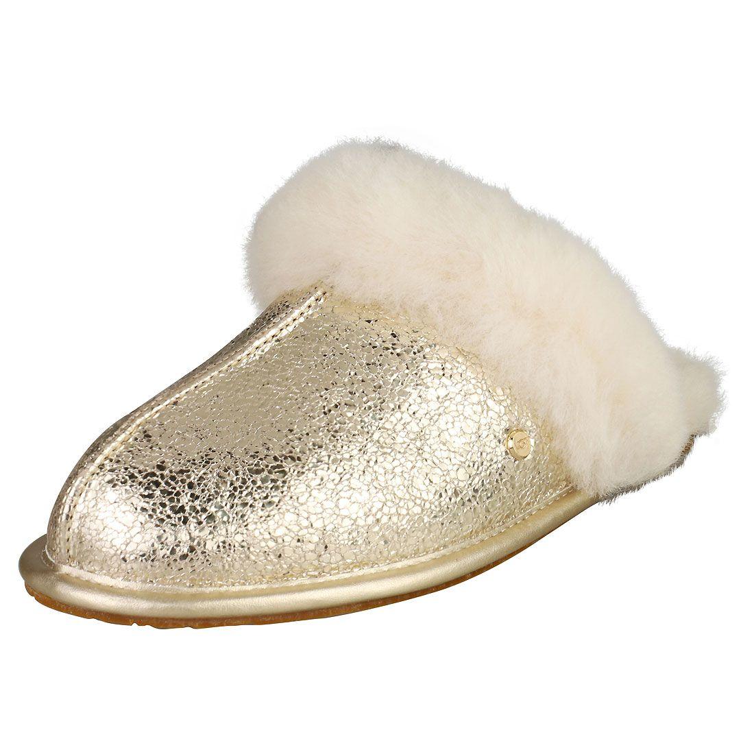 ugg women's w scuffette ii sparkle slipper