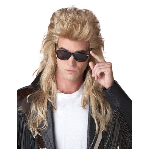 Perruque Mulet 80's Blond