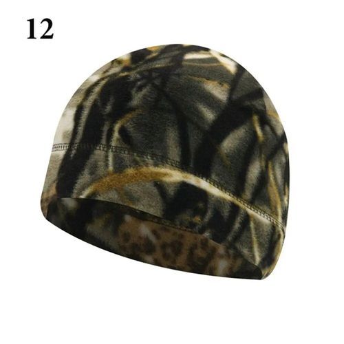 Bonnet De Montre Unisexe,Bonnet De L'armée Militaire,Chapeau Coupe-Vent,Doux Et Chaud,Sourire Polaire,Épais,Extérieur,Résistant,Document Solide,Hommes Et Femmes,Hiver - Type Camouflage