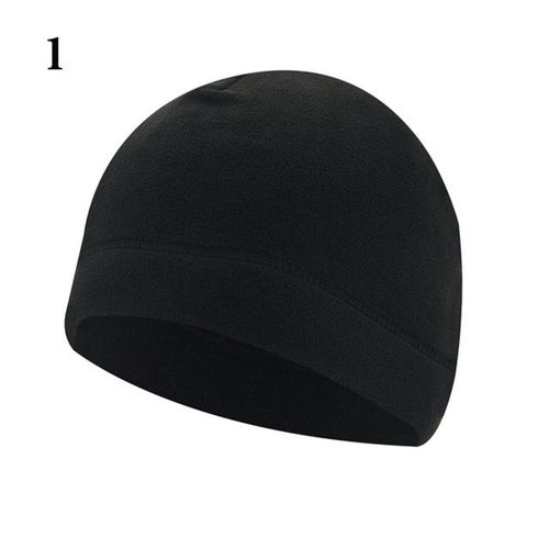Bonnet De Montre Unisexe,Bonnet De L'armée Militaire,Chapeau Coupe-Vent,Doux Et Chaud,Sourire Polaire,Épais,Extérieur,Résistant,Document Solide,Hommes Et Femmes,Hiver - Type Black