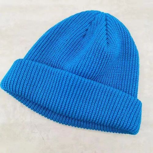 Bonnet Sans Bord Chaud Pour Hommes Et Femmes,Bonnet Hip Hop,Chapeau Skullcap,Manchette De Poisson,Chapeaux De Bonnets Suffolk,Mode D'hiver - Type-N
