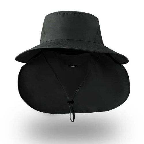Bouchon Circumference56-58cm Soleil Chapeau Enfants Grand Avant-Toit Pêcheur Casquette Cou Respirant Maille Empêché Baskoutdoor Sport Casquette De Pêche - Type Hat5