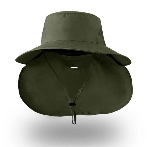 Bouchon Circumference56-58cm Soleil Chapeau Enfants Grand Avant-Toit Pêcheur Casquette Cou Respirant Maille Empêché Baskoutdoor Sport Casquette De Pêche - Type Hat4