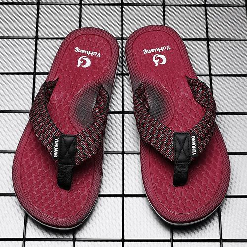 Pantoufles De Énergie Bleues Pour Hommes,Tongs,Grande Taille 46,Décontractées,Antidérapantes,D'nik,De Plage,Tendance