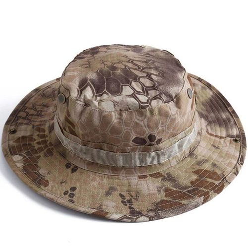 Chapeau Boonie Dulus Army E27 Pour Hommes,Chapeaux Militaires Multicam Ander,Casquette D'été,Chasse,Randonnée En Plein Air,Casquettes De Soleil Camouflage - Type Desert Python