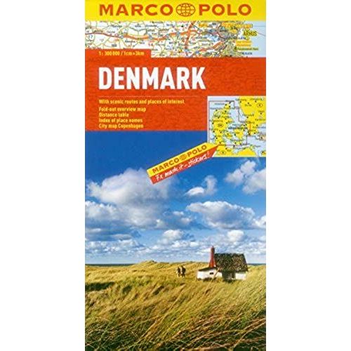 Denmark Marco Polo Map (Marco Polo Maps)