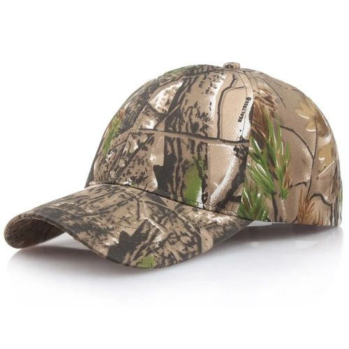Casquette De Baseball Camouflage En Polyester,Visière Pré-Pliée Légère,Protection Uv,Conception Réglable,Fournitures De Camping,Haute Qualité #A