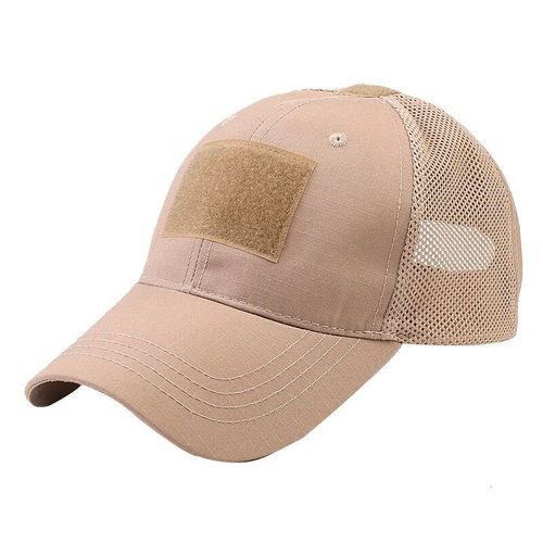 Casquette De Baseball En Maille Camo Pour Hommes,Casquettes De Pêche,Chasse En Plein Air,Chapeau Militaire Camsolomon Jungle,Airsoft Dulhiking Casadvantages - Type Khaki
