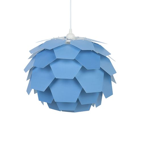 Lampe Suspension Bleu Petit Abat-Jour Segre