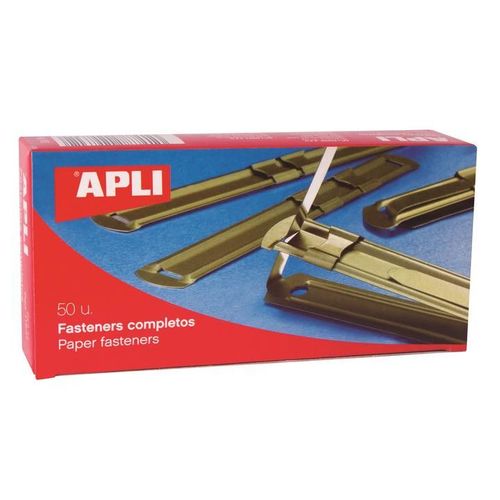 Relieurs D'archives Métal 90 X 12 Mm 50 Pièces - Apli Agipa