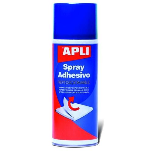 Colle Repositionnable Spray 400ml - Apli Agipa