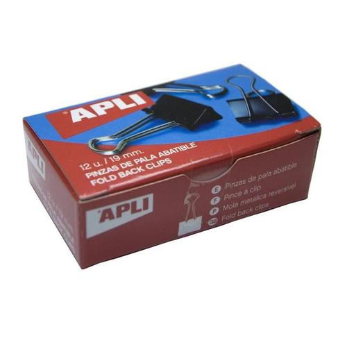 Boite De 12 Pinces ? Clip 19mm - Apli Agipa