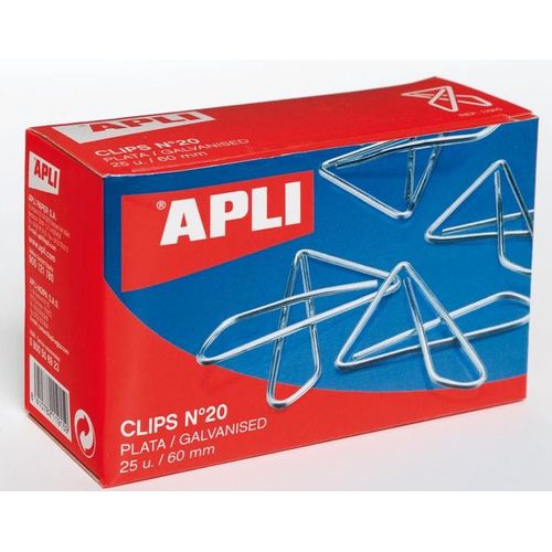 Attaches Géantes N°20 60mm 25 Pièces - Apli Agipa