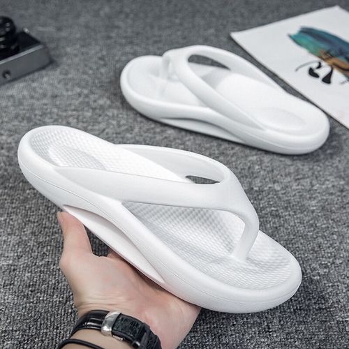 Tongs De Plage À Plateforme Pour Hommes,Pantoufles Décontractées Unisexes,Grande Taille 46,Été,2021