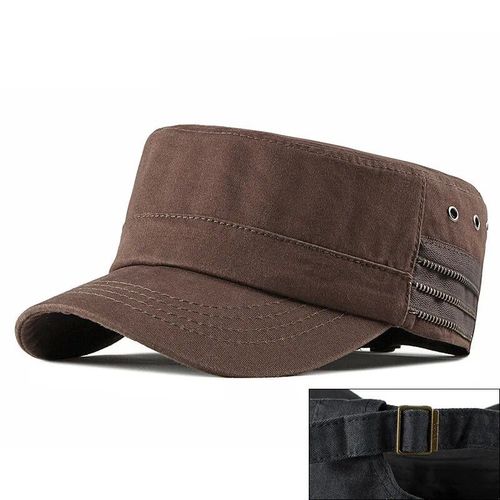 Casquette De Golf En Maille Respirante Pour Hommes Et Femmes,Chapeau De Protection Solaire,Chapeau Plat Simple,Chapeaux De Langue De Canard Rétro,Casquettes De Loisirs En Plein Air - Type Hat14