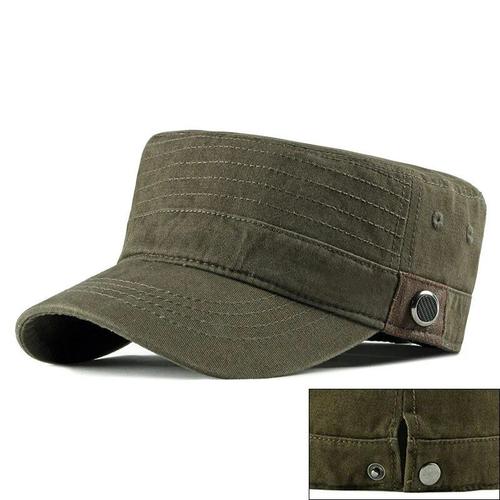 Casquette De Golf En Maille Respirante Pour Hommes Et Femmes,Chapeau De Protection Solaire,Chapeau Plat Simple,Chapeaux De Langue De Canard Rétro,Casquettes De Loisirs En Plein Air - Type Hat11