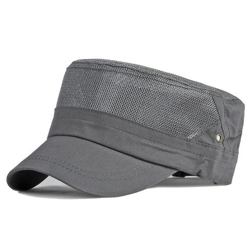 Casquette De Golf En Maille Respirante Pour Hommes Et Femmes,Chapeau De Protection Solaire,Chapeau Plat Simple,Chapeaux De Langue De Canard Rétro,Casquettes De Loisirs En Plein Air - Type Hat22