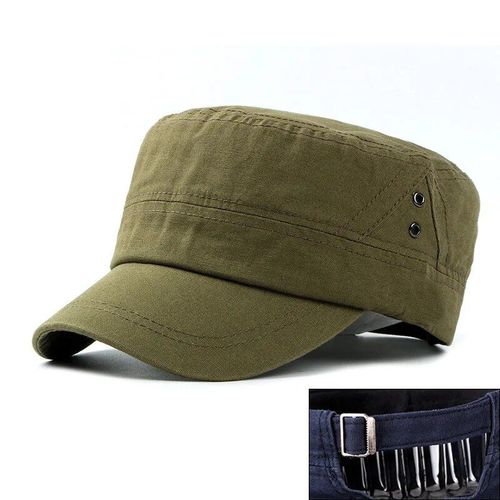 Casquette De Golf En Maille Respirante Pour Hommes Et Femmes,Chapeau De Protection Solaire,Chapeau Plat Simple,Chapeaux De Langue De Canard Rétro,Casquettes De Loisirs En Plein Air - Type Hat8