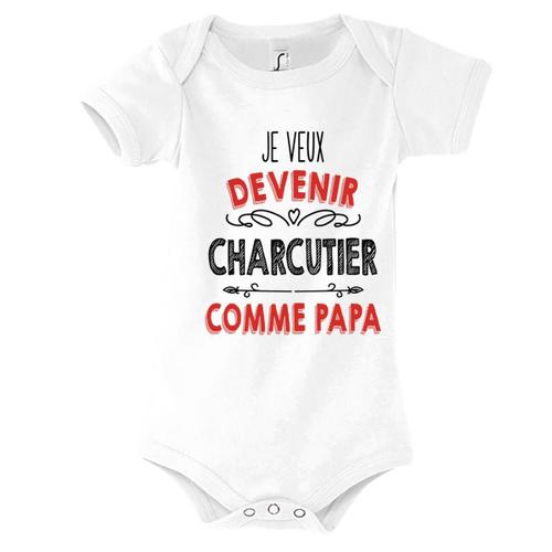 Body Bebe Je Veux Devenir Charcutier Comme Papa Rakuten