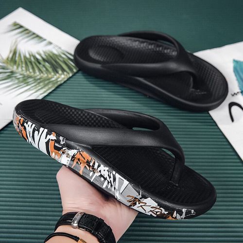 Tongs De Plage À Plateforme Pour Hommes,Pantoufles Décontractées Unisexes,Grande Taille 46,Été,2021