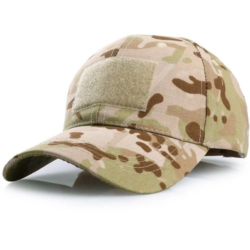Casquette De Randonnée Réglable En Maille Respirante,Casquette De Crâne Tactique Militaire Camouflage Airsoft Pare-Soleil Camionneur Chapeau Chasse Baseball Snapback - Type Ply-Cap-05