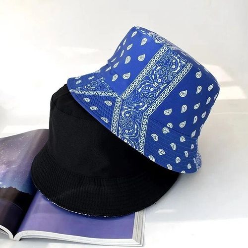 Casquette De Soleil Double Face Unisexe En Coton,Chapeau De Fleurs De Cajou,Chapeau De Pêche,Chapeaux De Poisson Suffolk,Mode Ander,Homme,Femme,Été,E27 #B