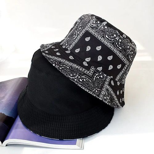 Casquette De Soleil Double Face Unisexe En Coton,Chapeau De Fleurs De Cajou,Chapeau De Pêche,Chapeaux De Poisson Suffolk,Mode Ander,Homme,Femme,Été,E27 #J