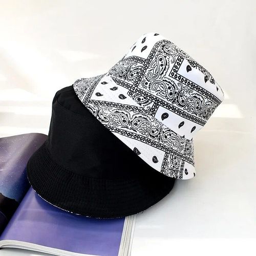 Casquette De Soleil Double Face Unisexe En Coton,Chapeau De Fleurs De Cajou,Chapeau De Pêche,Chapeaux De Poisson Suffolk,Mode Ander,Homme,Femme,Été,E27 #I